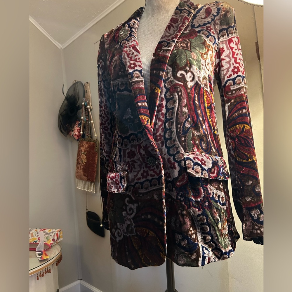 Zara Velvet jacket
